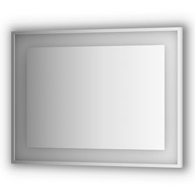 Зеркало в багетной раме со встроенным LED-светильником 25,5 Вт, 100x75 см, Evoform