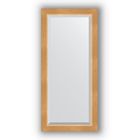 Зеркало с фацетом в багетной раме - сосна 62 мм, 51 х 111 см, Evoform - фото 306898201