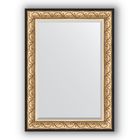 Зеркало с фацетом в багетной раме - барокко золото 106 мм, 80 х 110 см, Evoform - фото 6051509