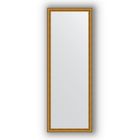 Зеркало в багетной раме - бусы золотые 46 мм, 52 х 142 см, Evoform - фото 306898229