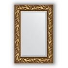 Зеркало с фацетом в багетной раме - византия золото 99 мм, 59 х 89 см, Evoform - фото 306898244