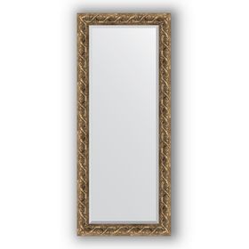 Зеркало с фацетом в багетной раме - фреска 84 мм, 66 х 156 см, Evoform