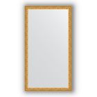 Зеркало в багетной раме - сусальное золото 47 мм, 62 х 112 см, Evoform - фото 306898269