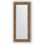 Зеркало с фацетом в багетной раме - виньетка бронзовая 85 мм, 60 х 145 см, Evoform - фото 306898270