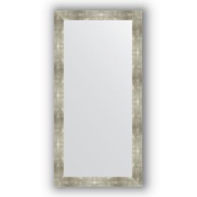 Зеркало в багетной раме - алюминий 90 мм, 80 х 160 см, Evoform