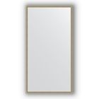 Зеркало в багетной раме - витое серебро 28 мм, 68 х 128 см, Evoform - фото 6051575