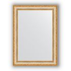 Зеркало в багетной раме - версаль кракелюр 64 мм, 55 х 75 см, Evoform - фото 306898299