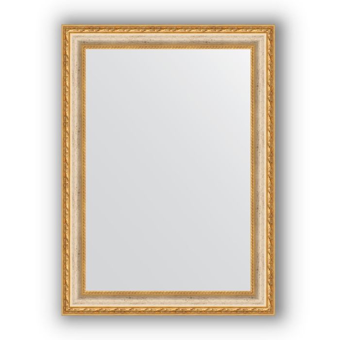 Зеркало в багетной раме - версаль кракелюр 64 мм, 55 х 75 см, Evoform