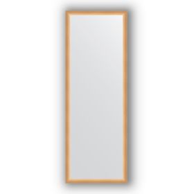 Зеркало в багетной раме - бук 37 мм, 50 х 140 см, Evoform
