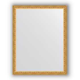 Зеркало в багетной раме - сусальное золото 47 мм, 72 х 92 см, Evoform