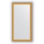 Зеркало в багетной раме - сусальное золото 47 мм, 52 х 102 см, Evoform - фото 306898361