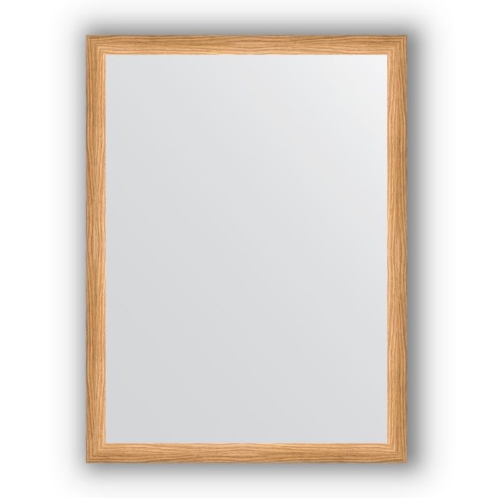 Зеркало в багетной раме - клен 37 мм, 60 х 80 см, Evoform