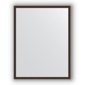 Зеркало в багетной раме - витой махагон 28 мм, 68 х 88 см, Evoform