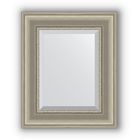 Зеркало с фацетом в багетной раме - хамелеон 88 мм, 46 х 56 см, Evoform - фото 306898415