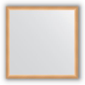 Зеркало в багетной раме - бук 37 мм, 70 х 70 см, Evoform