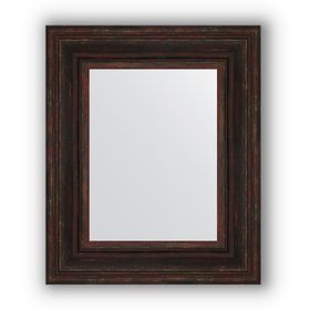 Зеркало в багетной раме - тёмный прованс 99 мм, 49 х 59 см, Evoform