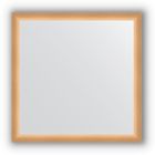 Зеркало в багетной раме - бук 37 мм, 60 х 60 см, Evoform - фото 306898478