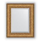 Зеркало с фацетом в багетной раме - медный эльдорадо 73 мм, 44 х 54 см, Evoform - фото 306898508