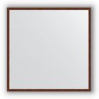 Зеркало в багетной раме - орех 22 мм, 68 х 68 см, Evoform - фото 306898517