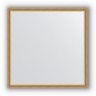 Зеркало в багетной раме - витое золото 28 мм, 58 х 58 см, Evoform - фото 306898526