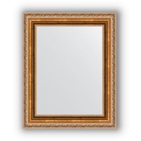 Зеркало в багетной раме - версаль бронза 64 мм, 42 х 52 см, Evoform