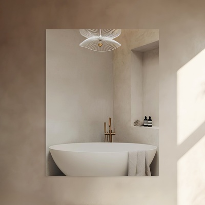 Зеркало с фацетом 5 мм, 80×100 см, Evoform