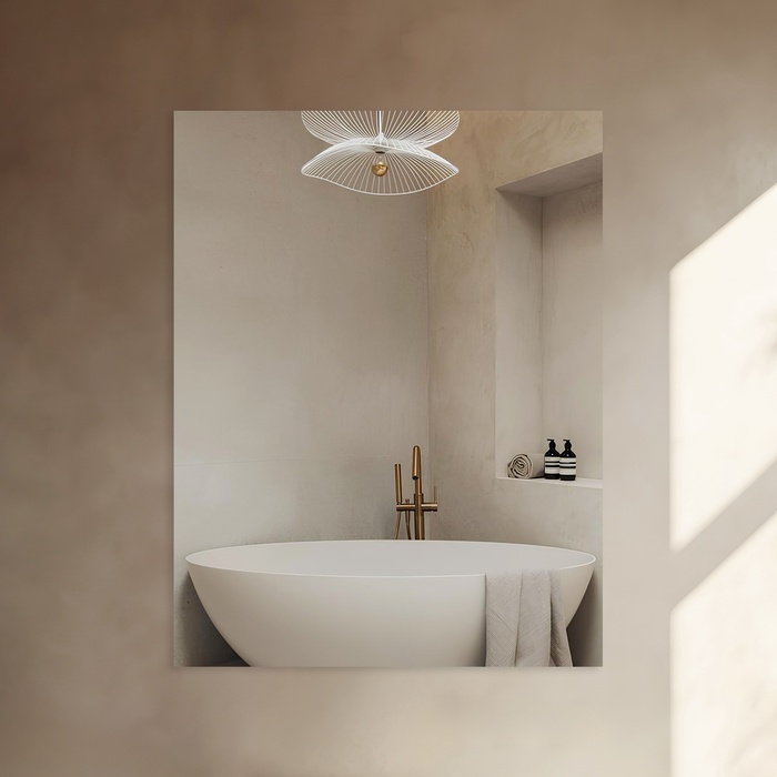 Зеркало с фацетом 5 мм, 80×100 см, Evoform - Фото 1