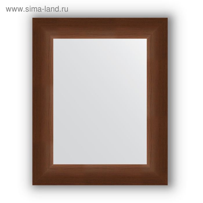 Зеркало в багетной раме - орех 65 мм, 42 х 52 см, Evoform - Фото 1