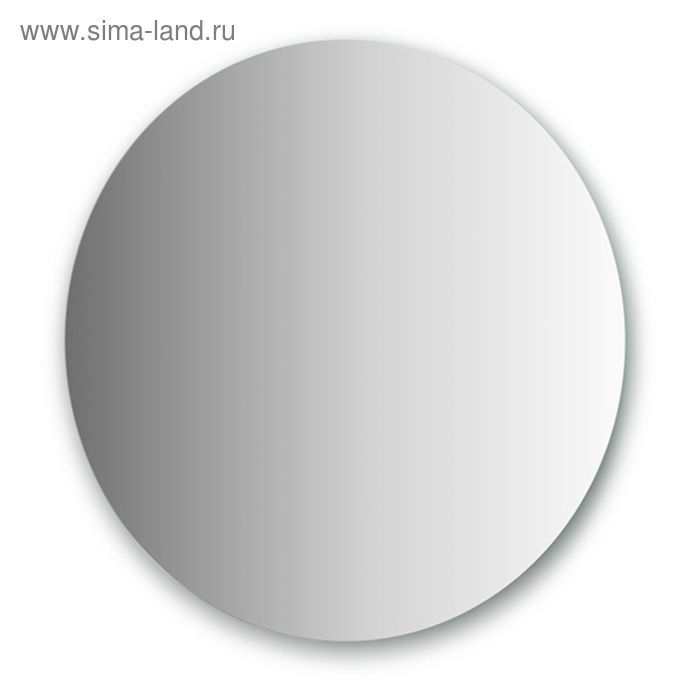 Зеркало со шлифованной кромкой Ø80 см, Evoform - Фото 1