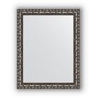 Зеркало в багетной раме - чернёное серебро 38 мм, 37 х 47 см, Evoform - фото 300745471
