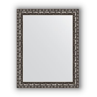 Зеркало в багетной раме - чернёное серебро 38 мм, 37 х 47 см, Evoform