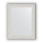 Зеркало в багетной раме - чеканка белая 46 мм, 38 х 48 см, Evoform - фото 300745472