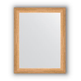 Зеркало в багетной раме - клен 37 мм, 36 х 46 см, Evoform