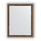 Зеркало в багетной раме - витая бронза 26 мм, 34 х 44 см, Evoform - фото 300745488