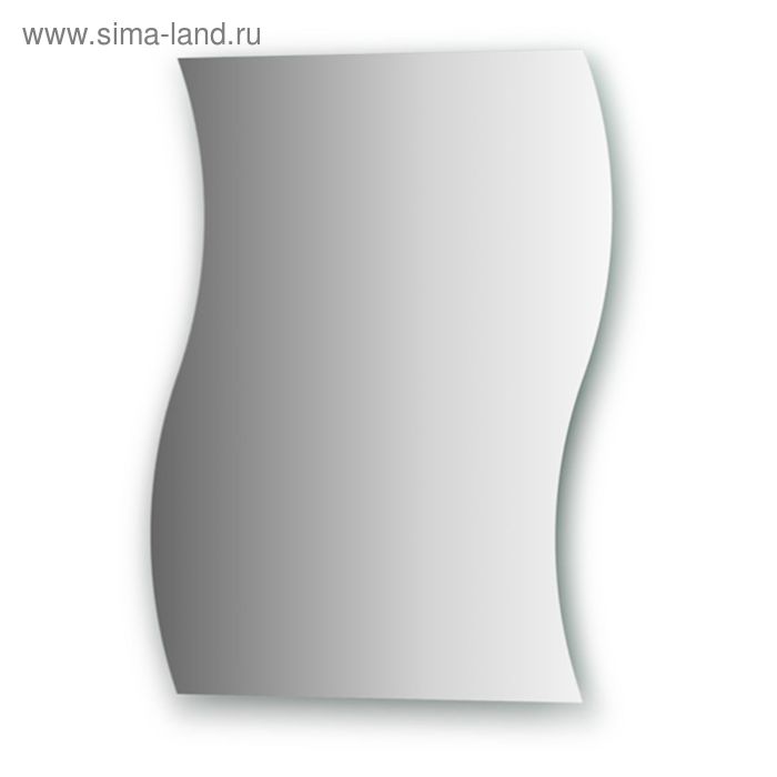 Зеркало со шлифованной кромкой 50 х 65 см, Evoform - Фото 1