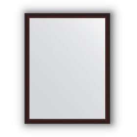 Зеркало в багетной раме - махагон 22 мм, 34 х 44 см, Evoform