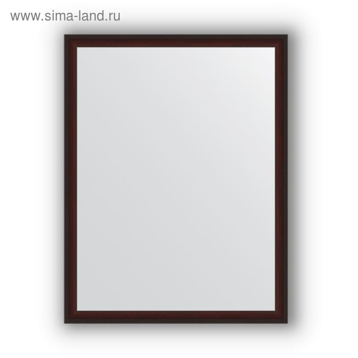 Зеркало в багетной раме - махагон 22 мм, 34 х 44 см, Evoform - Фото 1
