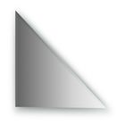 Зеркальная плитка с фацетом 10 мм, треугольник 40 х 40 см, серебро Evoform - фото 6051986