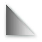 Зеркальная плитка с фацетом 15 мм, треугольник 30 х 30 см, серебро Evoform - фото 297886742