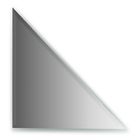 Зеркальная плитка с фацетом 10 мм, треугольник 30 х 30 см, серебро Evoform - фото 6051992