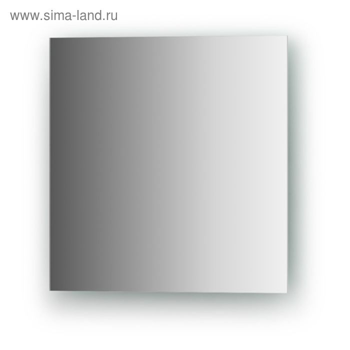 Зеркальная плитка со шлифованной кромкой квадрат 30 х 30 см, серебро Evoform - Фото 1
