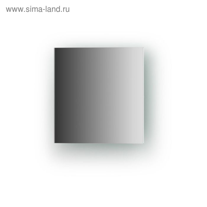 Зеркальная плитка со шлифованной кромкой квадрат 15 х 15 см, серебро Evoform - Фото 1