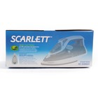 Утюг Scarlett SC-SI30E01, 2200-2400 Вт, алюминиевая подошва, автоотключение, сине-белый - Фото 7