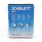 Утюг Scarlett SC-SI30E01, 2200-2400 Вт, алюминиевая подошва, автоотключение, сине-белый - Фото 8