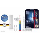 Набор электрических зубных щеток Oral-B Genius 8200 белый - Фото 1