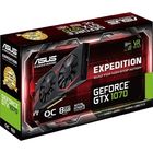 Видеокарта Asus GeForce GTX 1070 Expedition OC, 8G, 256bit, GDDR5, 1607/8008, Ret - Фото 3
