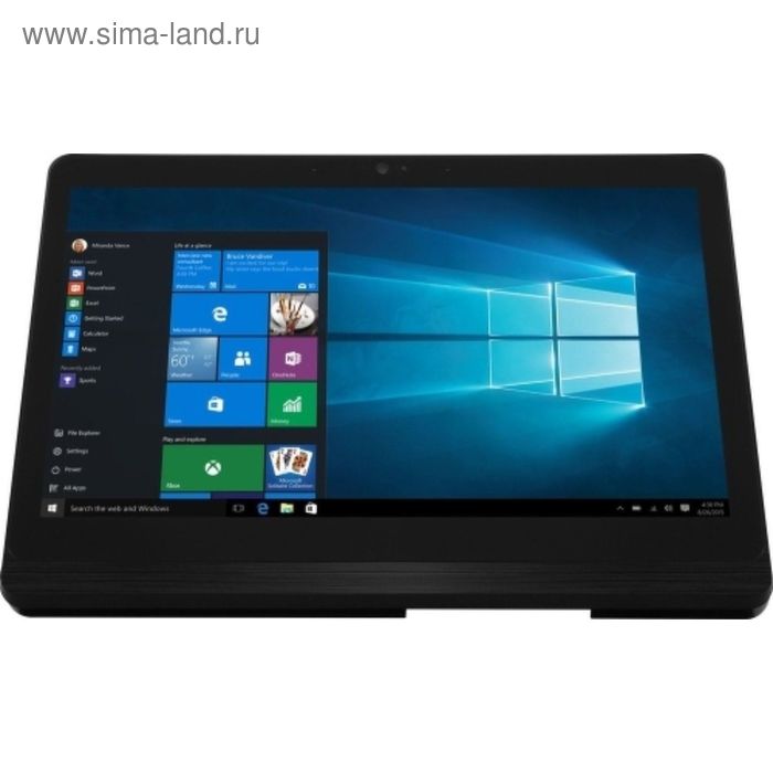 Моноблок MSI Pro 16 Flex-029RU 15.6" HD Touch Cel N3150, черный/серебристый - Фото 1