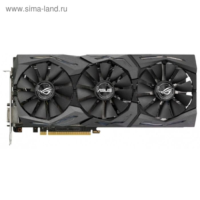Видеокарта Asus GeForce GTX 1060 STRIX GAMING OC, 6G, 192bit, GDDR5, 1620/8208, Ret - Фото 1