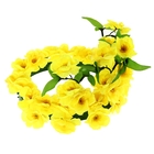 Венок гавайский "Цветы", цвет желтый - Фото 1