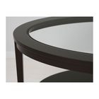 Журнальный стол, цвет черно-коричневый МАЛМСТА - Фото 3